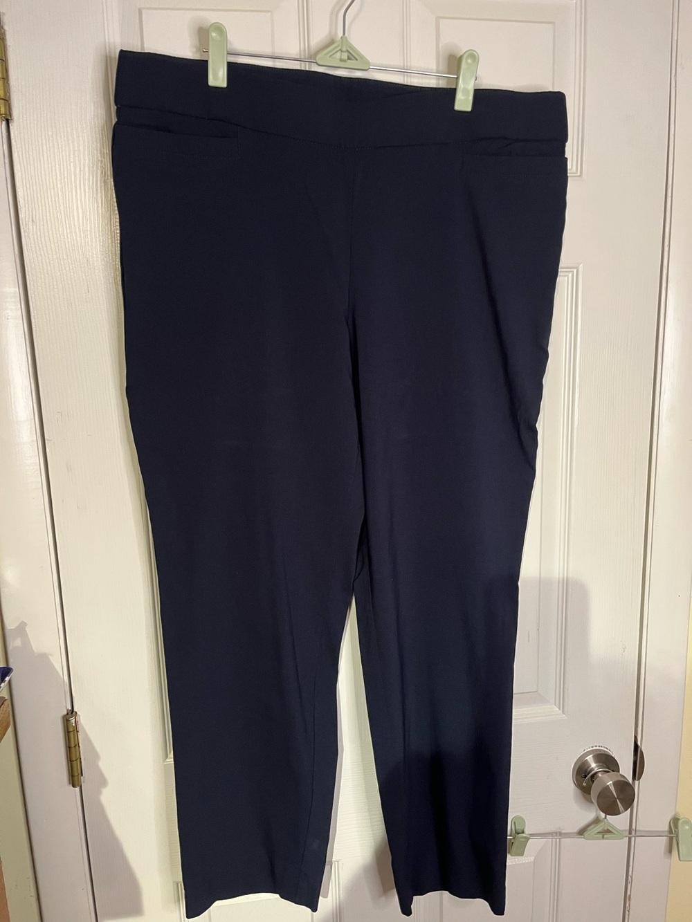 Studio Works Navy Blue Women’s Dress Pants 18Short. NWOT